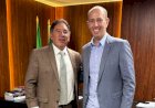 Em reunião, presidente da ALEMS e prefeito de Sorocaba falam sobre pacto federativo
