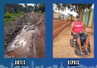 A pedido do vereador Marquinhos Trad, a Prefeitura realizou melhorias na Rua Enzo Ciantelli