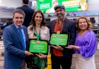 Landmark homenageia Luza Basso e Ariel Ortiz, defensores do meio ambiente em Campo Grande