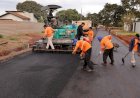 Obra de asfalto e drenagem no Jardim das Primaveras está em ritmo acelerado