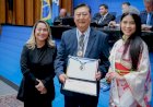 Lia Nogueira homenageia representantes da comunidade nipo-brasileira