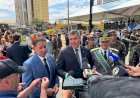 Gerson participa do desfile de 7 de Setembro e destaca a reflexão sobre democracia e nação