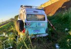 Colisão entre Komki e carreta mata casal na BR-163