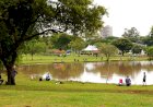 Em homenagem ao trabalhador, prefeito libera pesca no Parque do Flórida no Dia do Trabalh