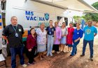 Ivinhema realiza ação com vacimóvel no Bairro Triguenã