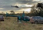 Helicóptero com quase 346 kg de cocaína é interceptado após perseguição aérea em MS