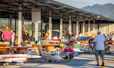 Gaspar se prepara para receber Festival de Aeromodelismo
