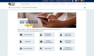 Pagamento de débitos eleitorais pode ser feito sem sair de casa