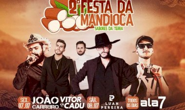 2ªFesta da mandioca “Sabores da Terra” começa hoje em Ivinhema
