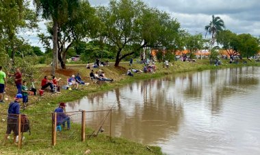 Com parques lotados, Prefeitura dá início ao 3° Pesque e Leve