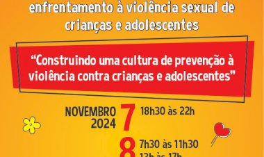 Abertas inscrições para o 2º Encontro Municipal de Enfrentamento a Violência Sexual de Crianças e Adolescentes
