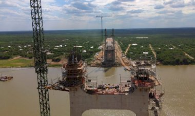 Rota Bioceânica: obra da ponte binacional já passa da metade e população vive expectativa do crescimento