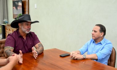 Prefeito Juliano Ferro recepcionou Deputado Coronel David