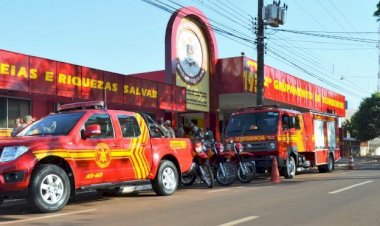 Efetivo reduzido pode comprometer atendimentos do Corpo de Bombeiros em Dourados