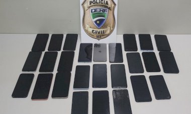 Operação Nacional da Polícia Civil recupera celulares roubados e devolve aos proprietários