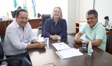 Liandra recebe secretário de Riedel e projeta novas parcerias para Dourados
