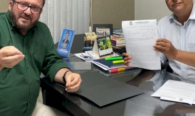 Laudir se reúne com Nelsinho Trad e solicita recursos para construção do Centro de Especialidade Odontológica