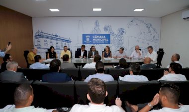 Em reunião com vereadores, Bancada Federal anuncia R$ 110 milhões para obras em Campo Grande