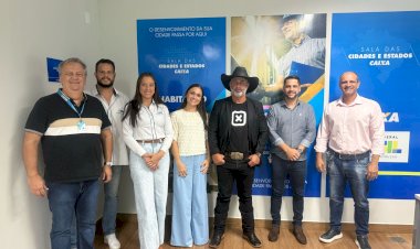 Prefeito de Ivinhema está na capital Campo Grande para tratar de Investimentos no município