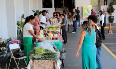 Feira na Câmara ajuda a dar visibilidade às mulheres que vivem da agricultura familiar
