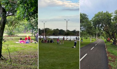 População entra no clima da 1ª Festa da Páscoa no Parque Antenor Martins