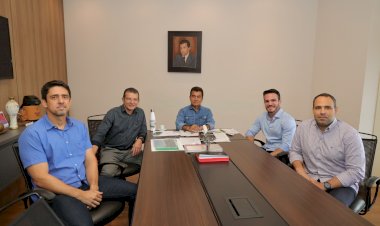 Executivos do Coco Bambu se reúnem com Marçal e anunciam restaurante em Dourados