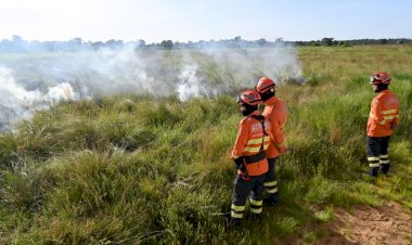Para proteger parque e propriedades no Pantanal, Governo de MS realiza ação inédita de queima prescrita