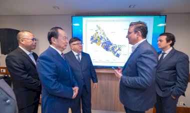 Prefeito Paleari participa de encontro com empresários chineses e apresenta  oportunidades de investimento em Nova Alvorada do Sul