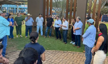 Zé Teixeira confirma obra no Parque de Exposições em Maracaju