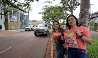 Prefeitura apoia e incentiva o Abril Laranja, de conscientização contra crueldade animal