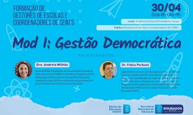 Prefeitura capacita diretores e coordenadores de unidades educacionais