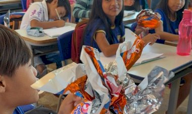 Prefeitura entrega quase 3 mil ovos de Páscoa para crianças indígenas