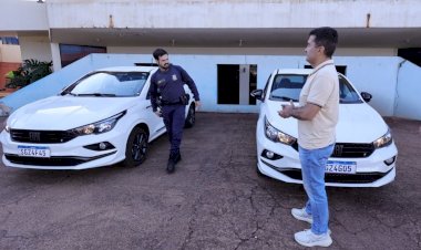 Guarda Municipal recebe duas novas viaturas e 200 coletes