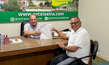 Deputado Zé Teixeira enaltece presidente da Câmara de Rio Brilhante