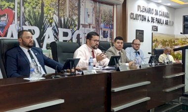 João Paulo do Dinho, faz balanço das ações do semestre em última sessão antes do recesso parlamentar
