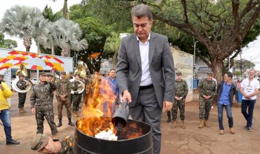 Prefeitura abre Semana da Pátria com o prefeito destacando a importância do patriotismo