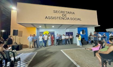 Prefeito Paleari inaugura novo prédio da Secretaria de Assistência Social em Nova Alvorada do Sul