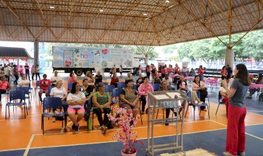Prefeitura realiza projeto “Mexa-se por Elas” e leva centenas de mulheres ao Jorjão
