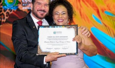 Presidenta da Fetems, Deumeires Morais recebe Título de Cidadã Sul-Mato-Grossense