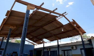 Prefeitura vai decretar emergência para recuperar Escola Fazenda Miya após temporal