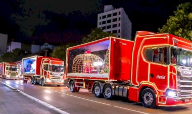 “Natal Encantado Dourados” vai receber a Caravana de Natal da Coca-Cola