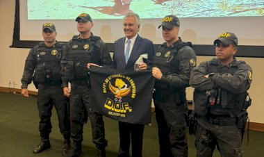 DOF recebe homenagem do Governador do Estado de Goiás