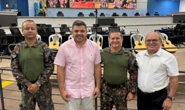 Vereador participa da Formatura de Promoção do Projeto Florestinha da PMA/PMMS
