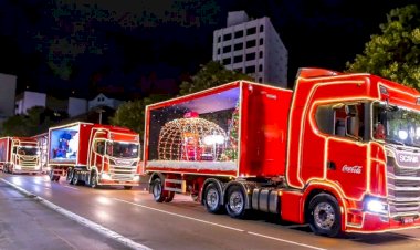 Natal Encantado Dourados recebe hoje a Caravana da Coca-Cola