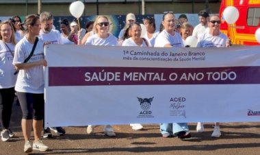Saúde mental em pauta: Liandra participa da 1ª Caminhada Janeiro Branco