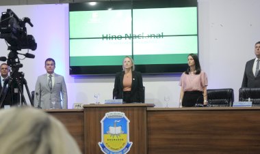 Sessão Solene com plenário lotado abre ano legislativo da Câmara de Dourados