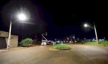 Prefeitura inicia processo de modernização da iluminação pública de Dourados