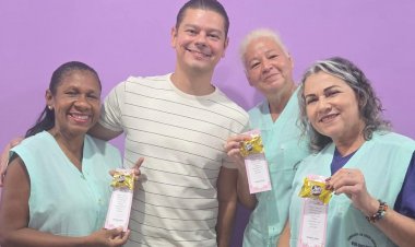 Mês da Mulher: Otávio Trad destaca importância de projetos voltados às mulheres em visita a entidade