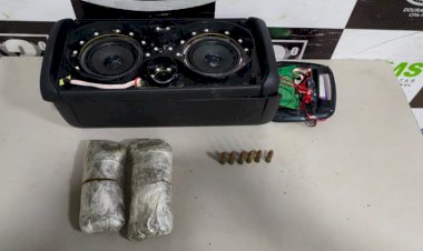 Policial penal é preso em flagrante com maconha e munições