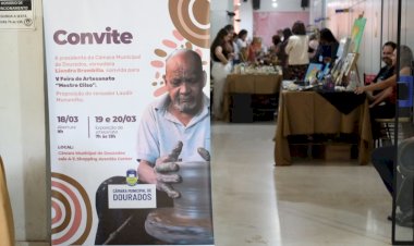 5ª Feira de Artesanato expõe talentos na Câmara de Dourados